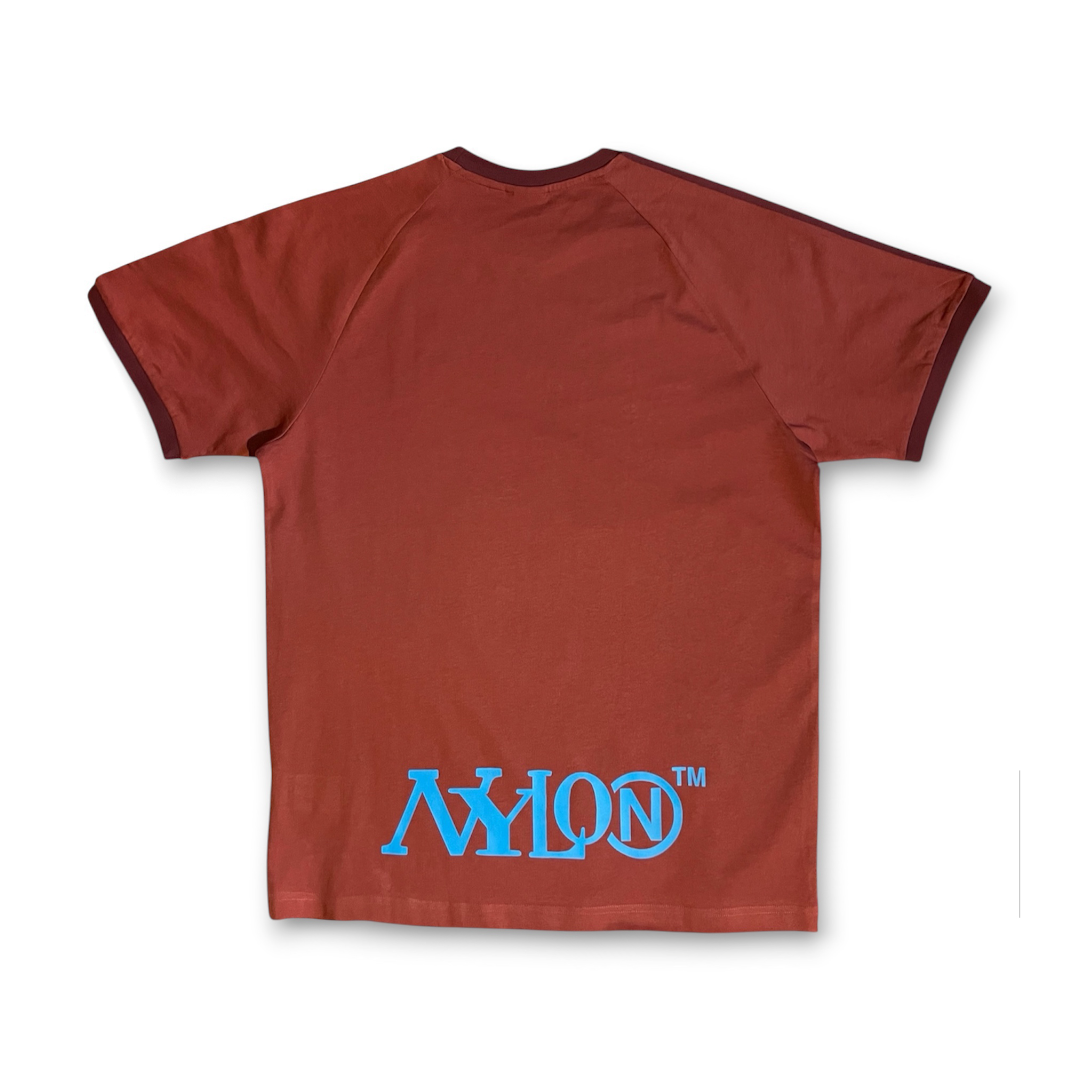 AGP x NYLON CAIRO T-SHIRT (BURGUNDY)