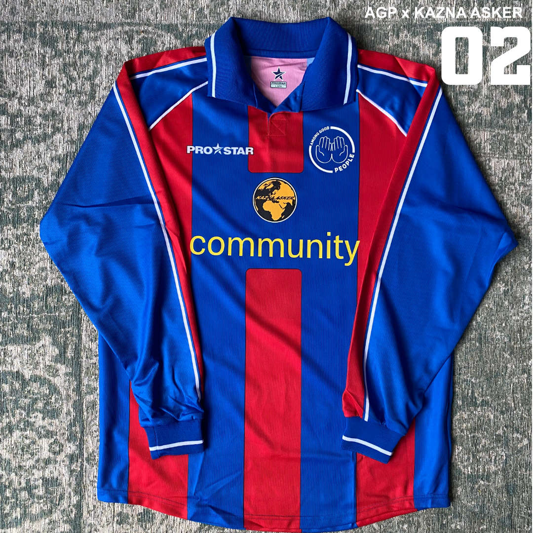 AGP x Kazna Asker 'COMMUNITY' Football Shirt - 02