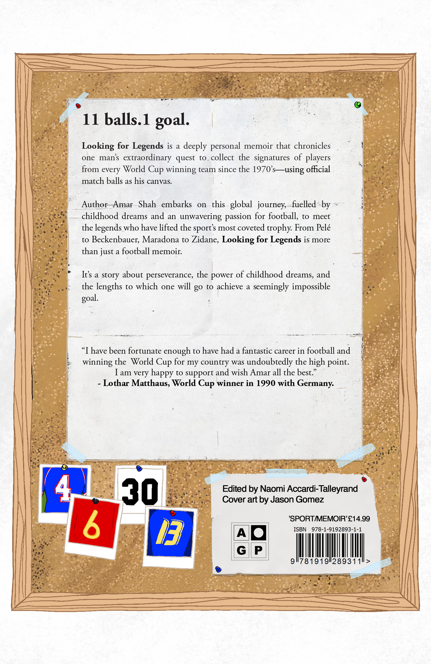 Looking for Legends By Amar Shah - PREORDER - SHIPS FROM NOVEMBER 25