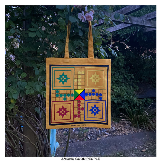 Ludo Board Game Tote Bag - PREORDER