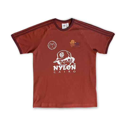 AGP x NYLON CAIRO T-SHIRT (BURGUNDY)