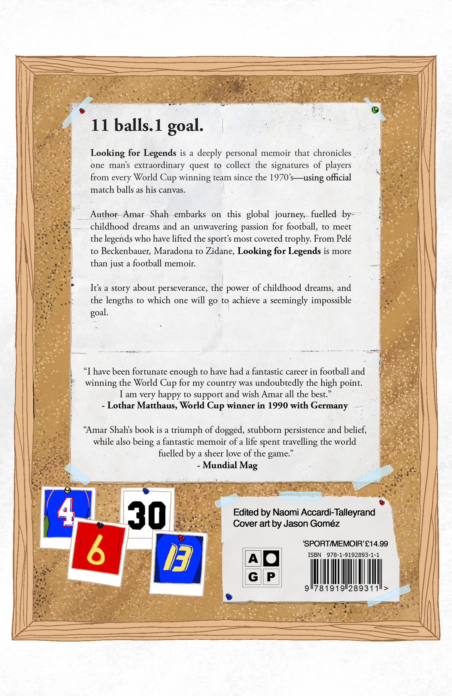 Looking for Legends By Amar Shah - PREORDER - SHIPS FROM NOVEMBER 25