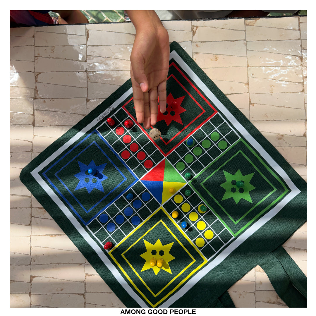 Ludo Board Game Tote Bag