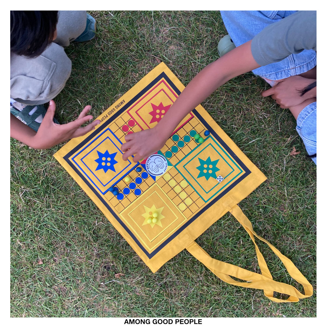 Ludo Board Game Tote Bag - PREORDER