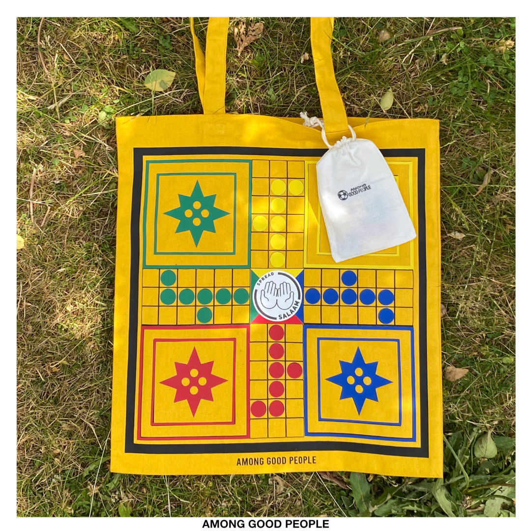 Ludo Board Game Tote Bag - PREORDER
